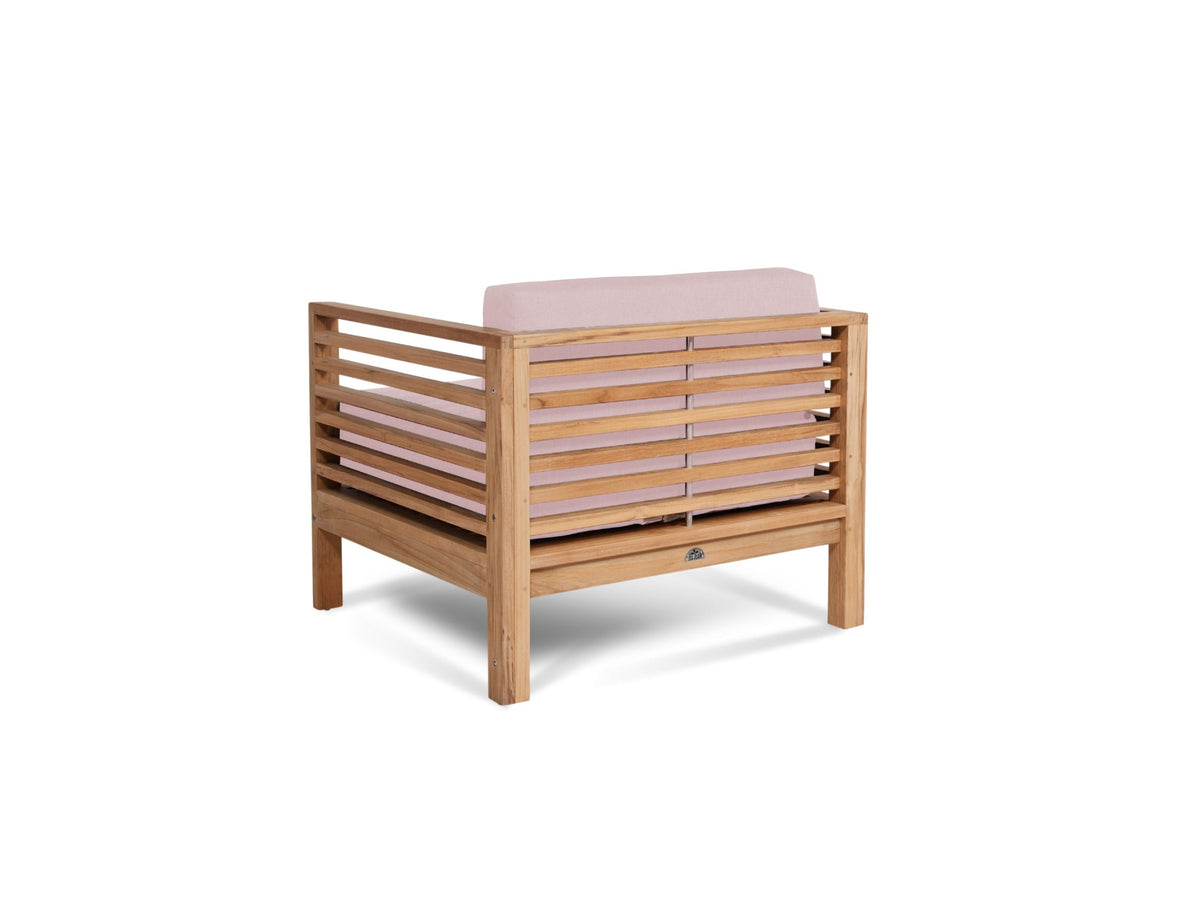 Soleil Teak Patio Lounge Set with Sunbrella Cushion 2PC -- view 38