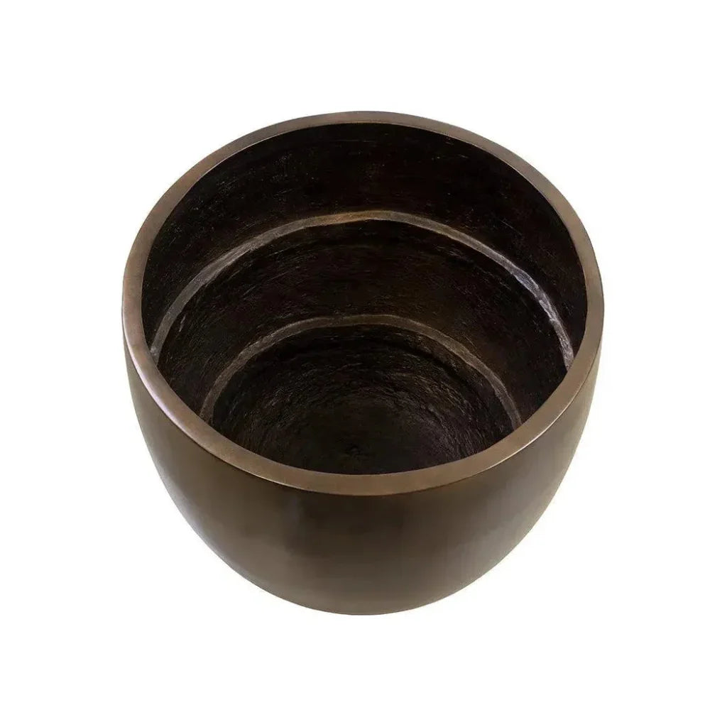 Aster Concrete Outdoor Round Planter -- view 6