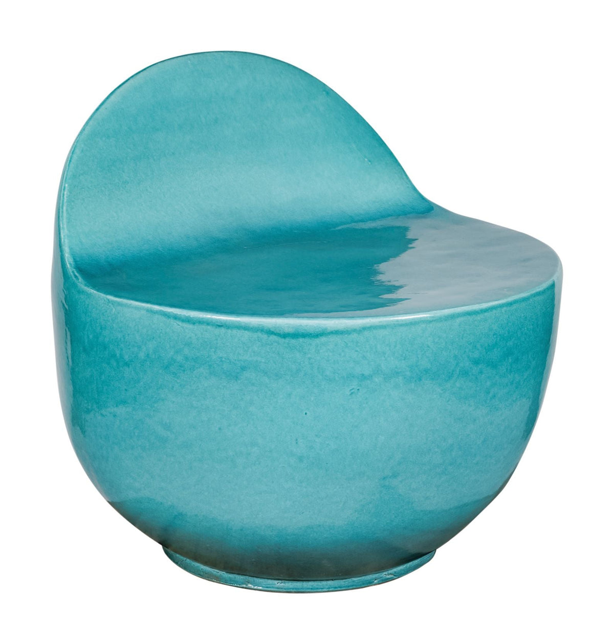 Bowness Glazed Ceramic Patio Stool -- view 4