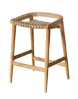 Azur Wooden Patio Counter Stool - view 7