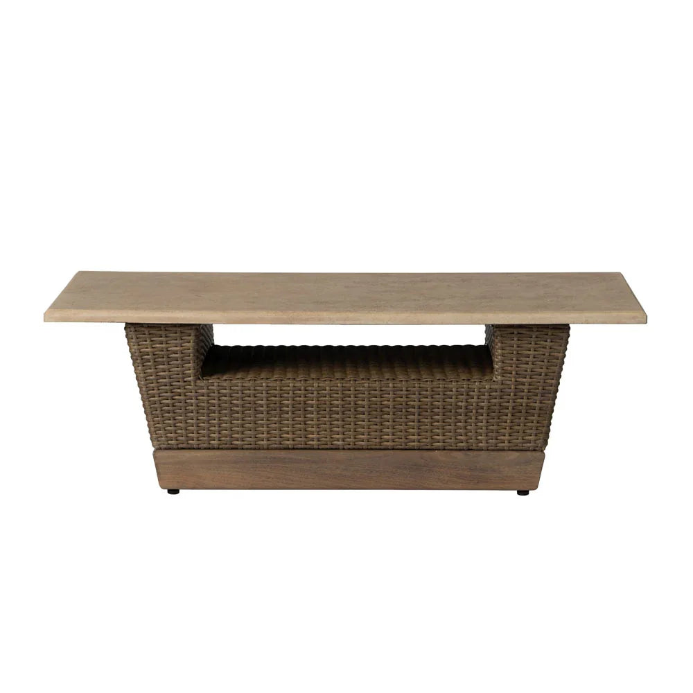 Charisma Aluminum Rectangular Outdoor Cocktail Table
