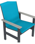 Leeward MGP Sling Outdoor Arm Chair -- view 12