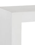 Axle Concrete Outdoor Rectangular Console Table