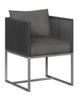 Crete Fabric Outdoor Dining Armchair