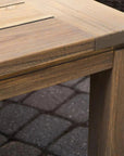 Catalina Wicker 90" Sofa Teak Tables Made USA -- view 16