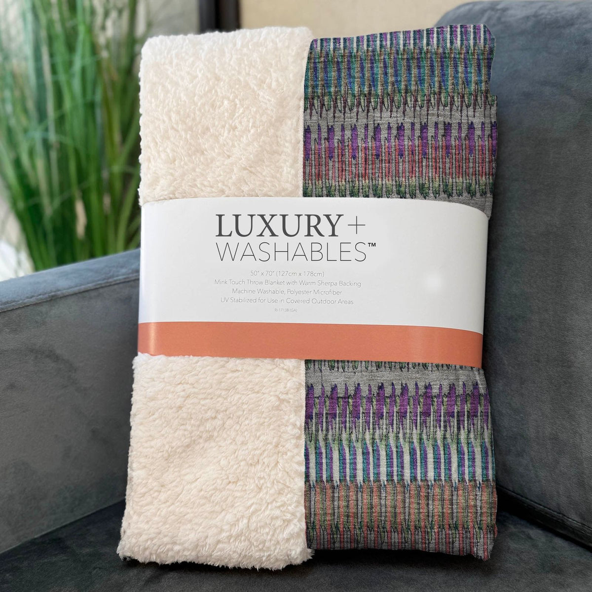 Hushed Taupe Washable Indoor-Outdoor Rug