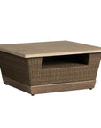 Charisma Aluminum Square Outdoor Cocktail Table