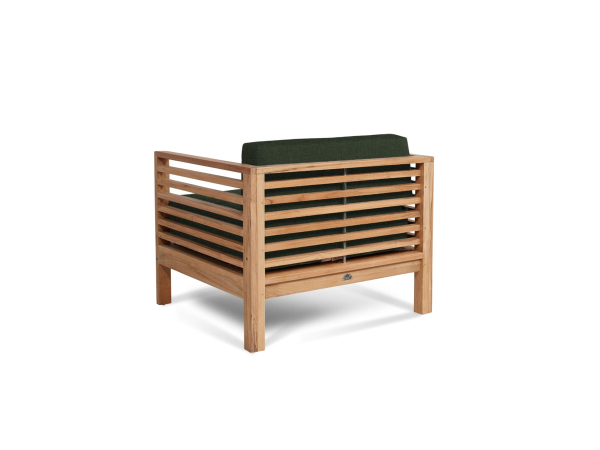 Soleil Teak Patio Lounge Set with Sunbrella Cushion 2PC -- view 33