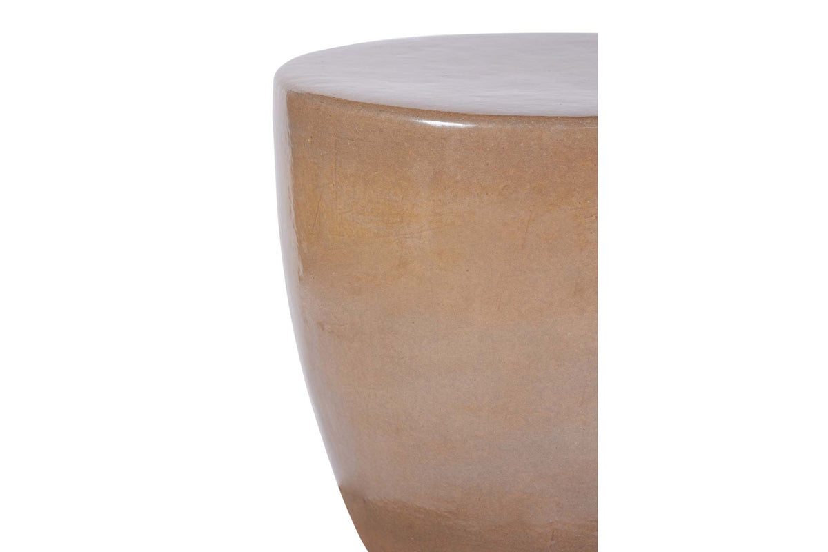 Bowness Ceramic Round Patio Accent Table -- view 15