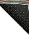 Elyn Brown Washable Indoor-Outdoor Rug
