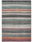 Elyn Blue Washable Indoor-Outdoor Rug