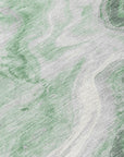 Faeras Green Washable Indoor-Outdoor Rug