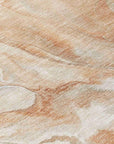 Faerel Orange Washable Indoor-Outdoor Rug