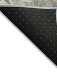 Faereth Gray Washable Indoor-Outdoor Rug