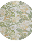 Faereth Ivory Washable Indoor-Outdoor Rug