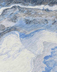 Faeriel Blue Washable Indoor-Outdoor Rug