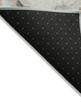 Faeriel Gray Washable Indoor-Outdoor Rug