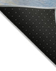 Faerira Denim Washable Indoor-Outdoor Rug