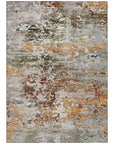 Raeira Terracotta Washable Indoor-Outdoor Rug