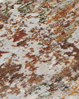 Raeira Terracotta Washable Indoor-Outdoor Rug