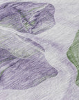 Vaelanor Purple Washable Indoor-Outdoor Rug