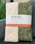 Addison Rugs Woven Blocks Green Washable Indoor-Outdoor Rug