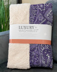 Addison Rugs Woven Blocks Purple Washable Indoor-Outdoor Rug