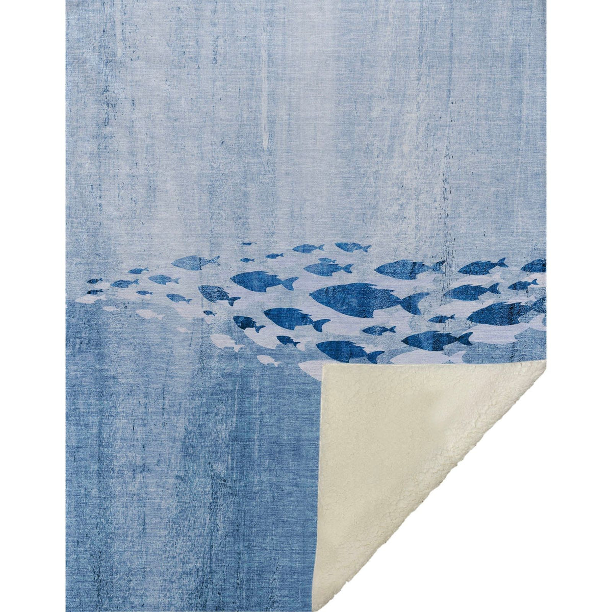 Addison Rugs Nautical Blue Washable Indoor-Outdoor Rug
