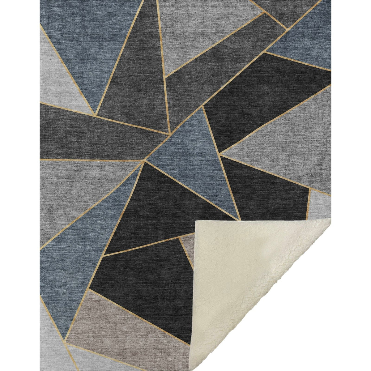 Addison Rugs Gentle Waves Blue Washable Indoor-Outdoor Rug