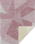 Addison Rugs Gentle Waves Pink Washable Indoor-Outdoor Rug