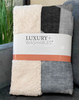 Addison Rugs Gentle Waves Brown Washable Indoor-Outdoor Rug