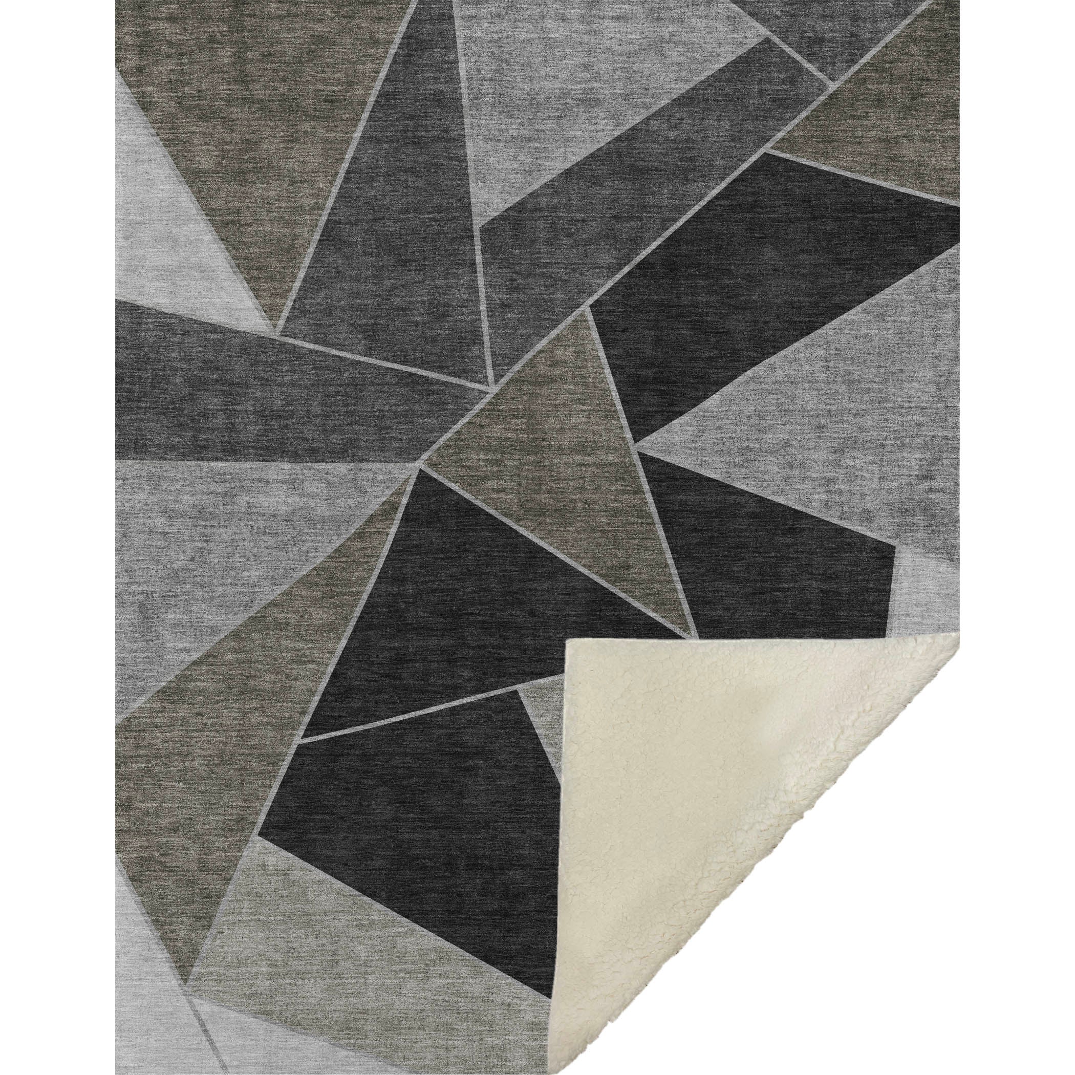 Addison Rugs Gentle Waves Chocolate Washable Indoor-Outdoor Rug