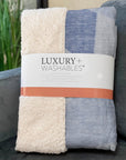 Addison Rugs Gentle Waves Sky Washable Indoor-Outdoor Rug