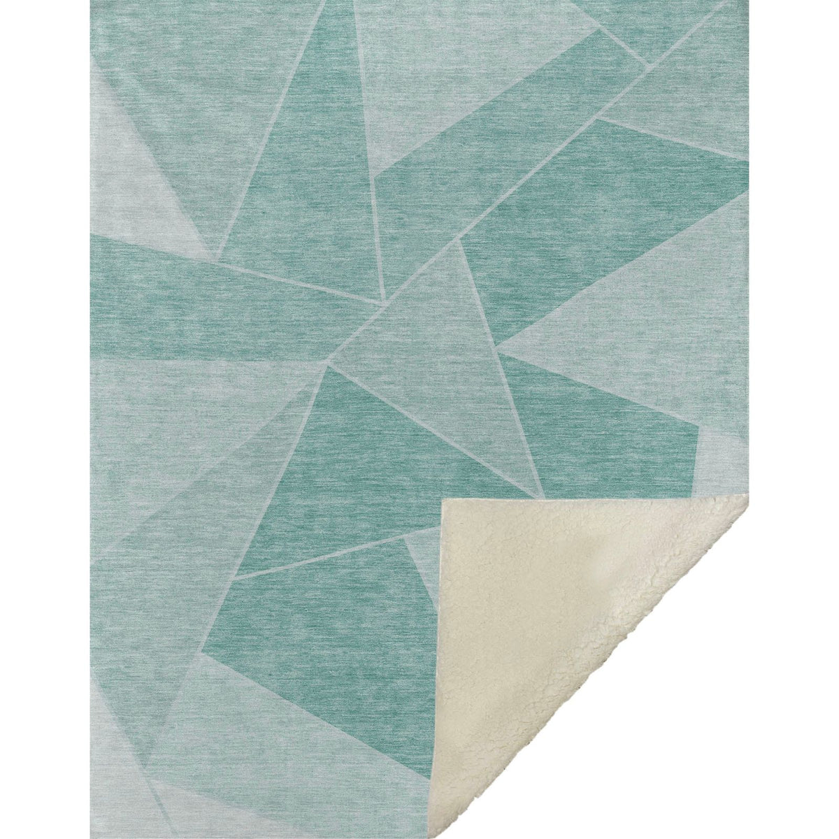 Addison Rugs Gentle Waves Teal Washable Indoor-Outdoor Rug
