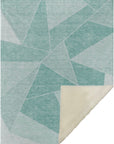 Addison Rugs Gentle Waves Teal Washable Indoor-Outdoor Rug