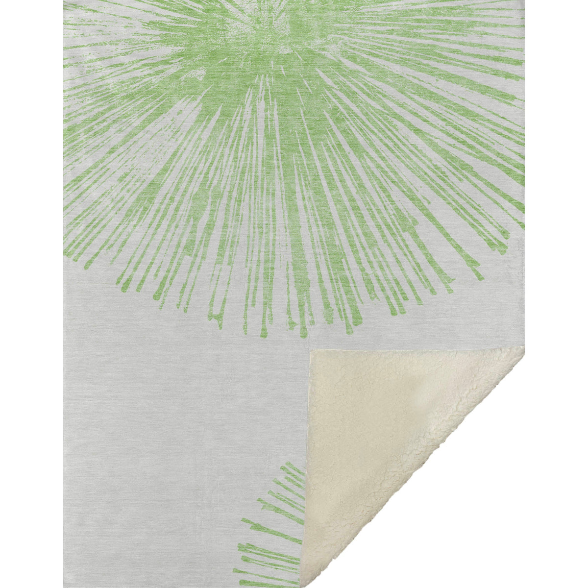 Addison Rugs Circles Green Washable Indoor-Outdoor Rug