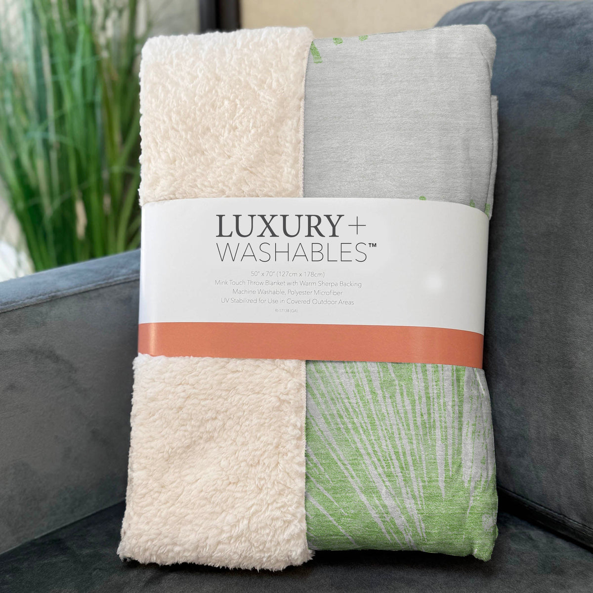 Addison Rugs Circles Green Washable Indoor-Outdoor Rug
