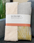 Addison Rugs Circles Gold Washable Indoor-Outdoor Rug