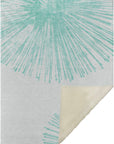 Addison Rugs Circles Teal Washable Indoor-Outdoor Rug