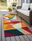 Aelas Ivory Washable Indoor - Outdoor Rug - LOOMLAN - LOOMLAN Rugs - Outdoor Rugs