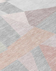 Aelas Pink Washable Indoor - Outdoor Rug - LOOMLAN - LOOMLAN Rugs - Outdoor Rugs