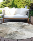 LOOMLAN Rugs Aelon Ivory Washable Indoor-Outdoor Rug