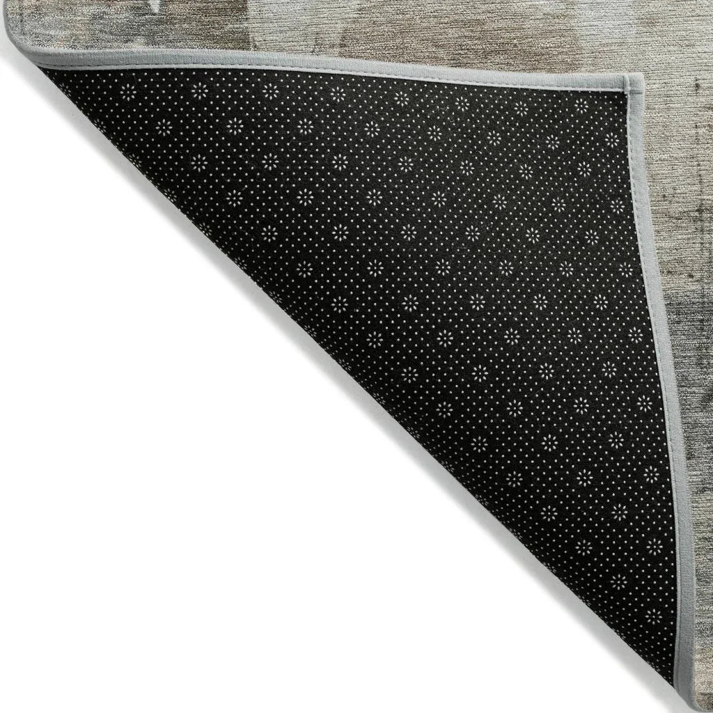 LOOMLAN Rugs Aelon Ivory Washable Indoor-Outdoor Rug