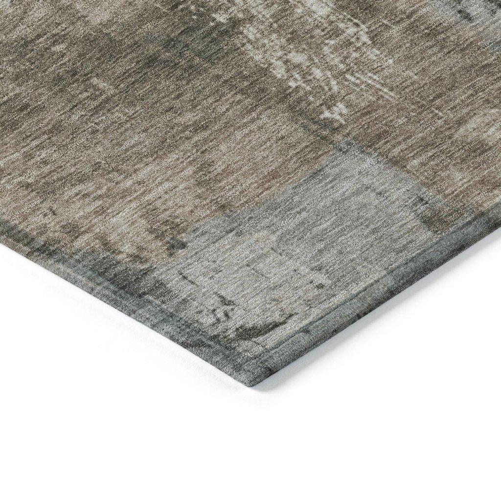 LOOMLAN Rugs Aelon Ivory Washable Indoor-Outdoor Rug