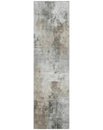 LOOMLAN Rugs Aelon Ivory Washable Indoor-Outdoor Rug