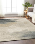 LOOMLAN Rugs Aelora Brown Washable Indoor-Outdoor Rug