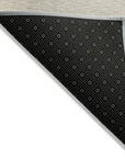 LOOMLAN Rugs Aelora Brown Washable Indoor-Outdoor Rug