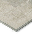 LOOMLAN Rugs Aelora Brown Washable Indoor-Outdoor Rug