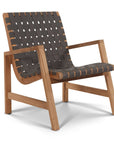 Aero Teak Outdoor Woven Chat Armchair-Outdoor Accent Chairs-HiTeak-LOOMLAN