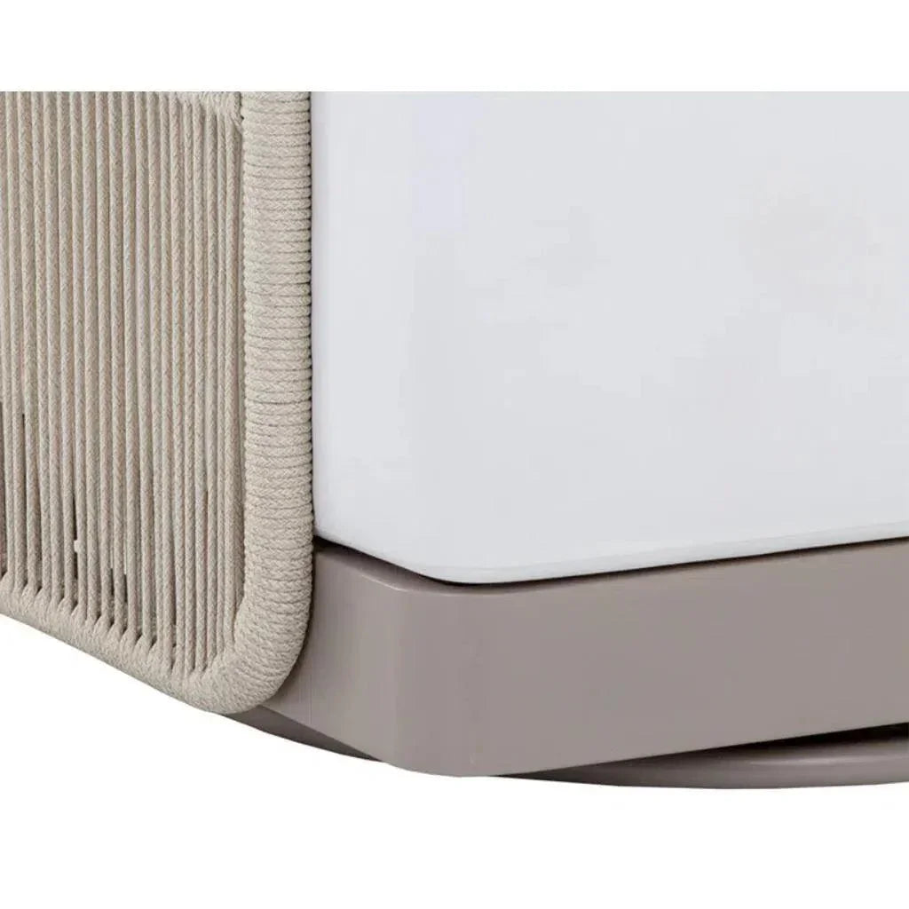 Allariz Swivel Outdoor Lounge Chair-Outdoor Lounge Chairs-SUNPAN-LOOMLAN